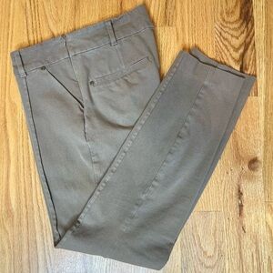 Sundance khaki slim ankle pants - size 2.